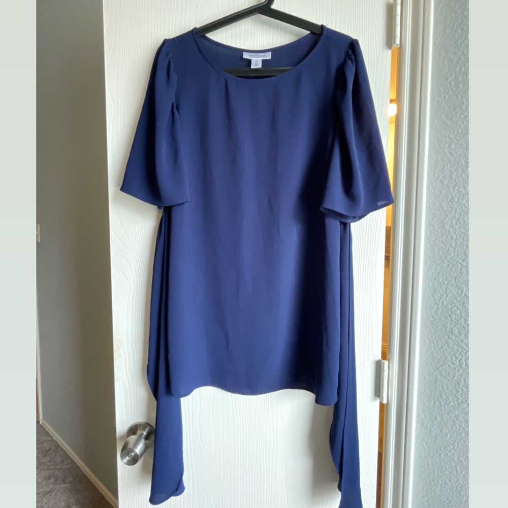 Motherhood Maternity Navy Blue blouse (size M)